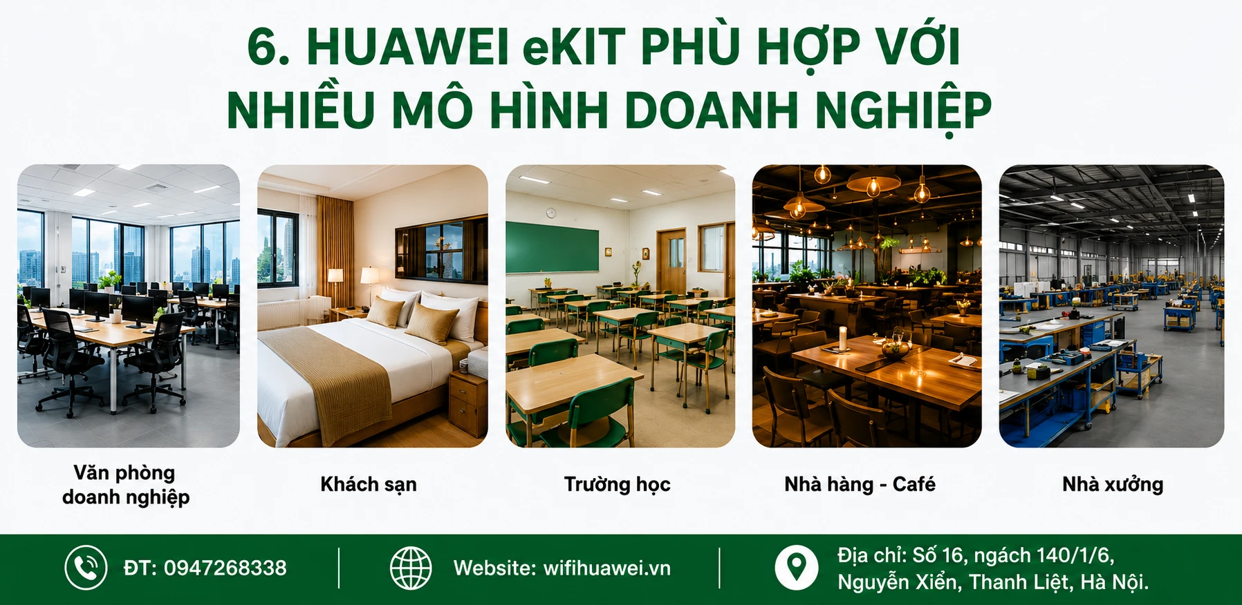 Huawei eKit Là Gì? Giải Pháp Mạng Doanh Nghiệp Thông Minh Từ Huawei 8 Huawei eKit Là Gì? Giải Pháp Mạng Doanh Nghiệp Thông Minh Từ Huawei
