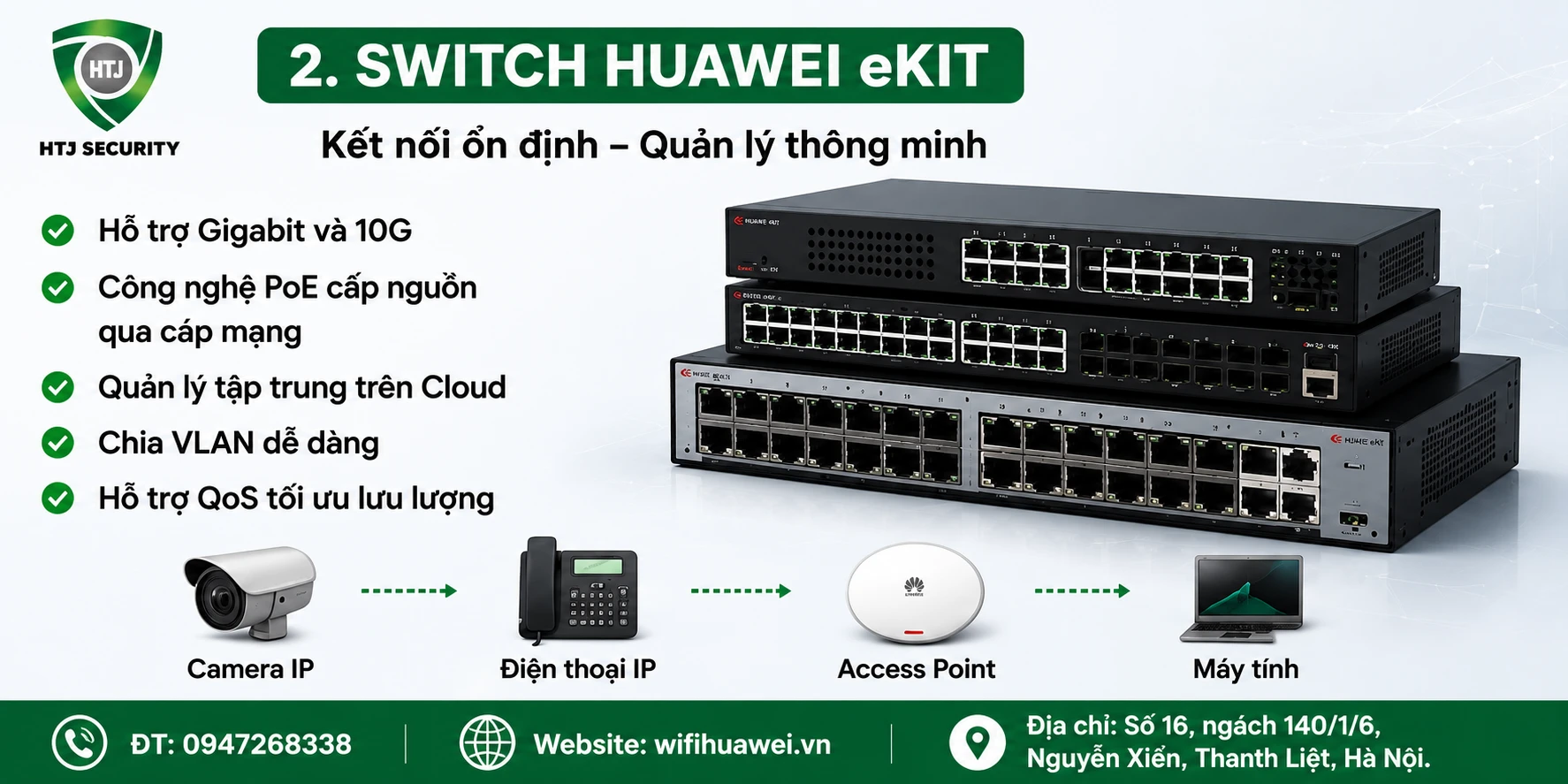 Huawei eKit Là Gì? Giải Pháp Mạng Doanh Nghiệp Thông Minh Từ Huawei 4 Huawei eKit Là Gì? Giải Pháp Mạng Doanh Nghiệp Thông Minh Từ Huawei